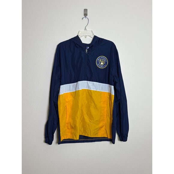 Brewers Wind Breaker Jacket - Picture 1 of 6